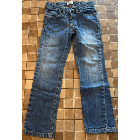 Girls The Children's Place Jeans Size 6X/7 Blue Denim - Picture 1 of 4